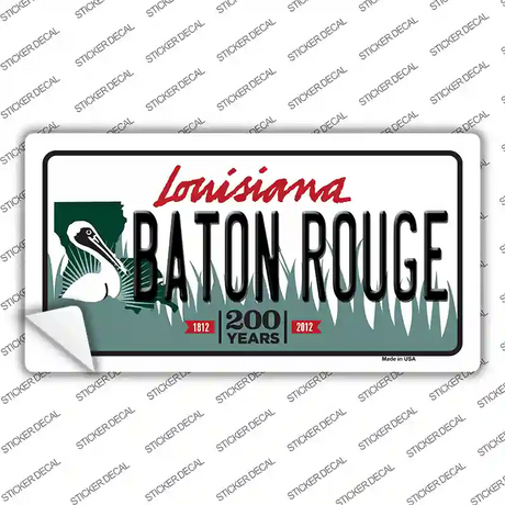 Baton Rouge Louisiana Novelty Sticker Decal