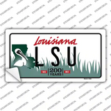 LSU Louisiana Novelty Sticker Decal
