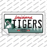 Tigers Louisiana Novelty Sticker Decal