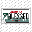 Blessed Louisiana Novelty Sticker Decal