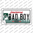 Bad Boy Louisiana Novelty Sticker Decal
