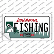 Fishing Louisiana Novelty Sticker Decal