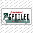 Spoiled Louisiana Novelty Sticker Decal