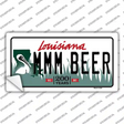 MMM Beer Louisiana Novelty Sticker Decal