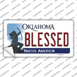 Blessed Oklahoma Novelty Sticker Decal