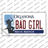 Bad Girl Oklahoma Novelty Sticker Decal