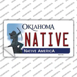 Native Oklahoma Novelty Sticker Decal
