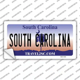 South Carolina Novelty Sticker Decal