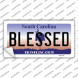 Blessed South Carolina Novelty Sticker Decal