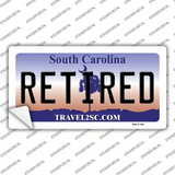 Retired South Carolina Novelty Sticker Decal