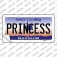 Princess South Carolina Novelty Sticker Decal