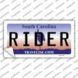Rider South Carolina Novelty Sticker Decal