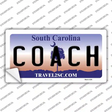 Coach South Carolina Novelty Sticker Decal