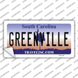 Greenville South Carolina Novelty Sticker Decal