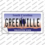 Greenville South Carolina Novelty Sticker Decal