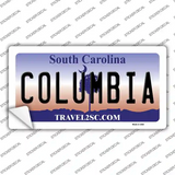 Columbia South Carolina Novelty Sticker Decal