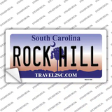 Rock Hill South Carolina Novelty Sticker Decal