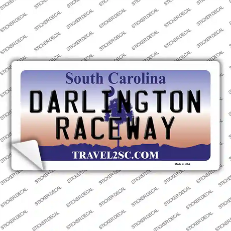 Darlington Raceway South Carolina Novelty Sticker Decal
