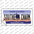 Southern Charm South Carolina Novelty Sticker Decal