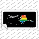 Alaska Rainbow Novelty Sticker Decal