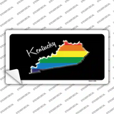 Kentucky Rainbow Novelty Sticker Decal