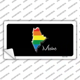 Maine Rainbow Novelty Sticker Decal