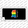 Mississippi Rainbow Novelty Sticker Decal