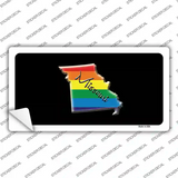 Missouri Rainbow Novelty Sticker Decal