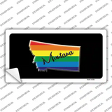 Montana Rainbow Novelty Sticker Decal