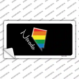 Nevada Rainbow Novelty Sticker Decal