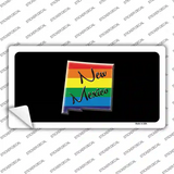 New Mexico Rainbow Novelty Sticker Decal