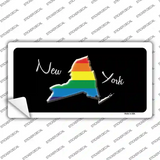 New York Rainbow Novelty Sticker Decal