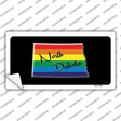 North Dakota Rainbow Novelty Sticker Decal