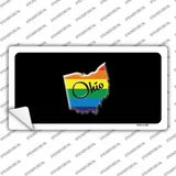 Ohio Rainbow Novelty Sticker Decal