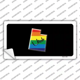 Utah Rainbow Novelty Sticker Decal
