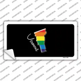 Vermont Rainbow Novelty Sticker Decal