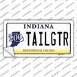 Tailgtr Indiana Background Novelty Sticker Decal