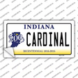 Cardinal Indiana Novelty Sticker Decal