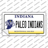 Paleo Indians Indiana Novelty Sticker Decal