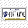 Fort Wayne Indiana Novelty Sticker Decal