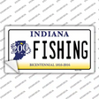 Fishing Indiana Novelty Sticker Decal