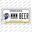 MMM Beer Indiana Novelty Sticker Decal