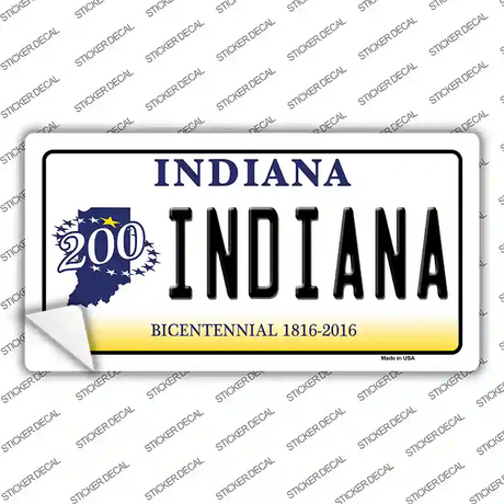 Indiana Novelty Sticker Decal