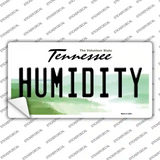 Humidity Tennessee Novelty Sticker Decal