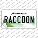 Raccoon Tennessee Novelty Sticker Decal