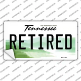 Retired Tennessee Novelty Sticker Decal