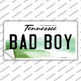 Bad Boy Tennessee Novelty Sticker Decal
