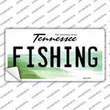 Fishing Tennessee Novelty Sticker Decal