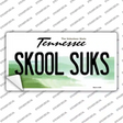 Skool Suks Tennessee Novelty Sticker Decal