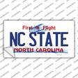 North Carolina State Novelty Sticker Decal